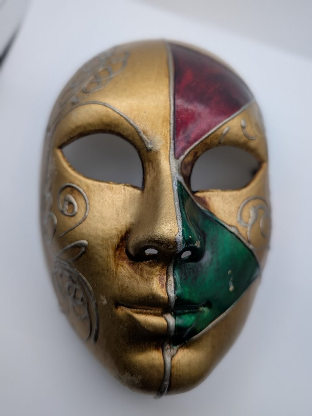 Vintage Laguna Hand Painted Mask Made In Italy